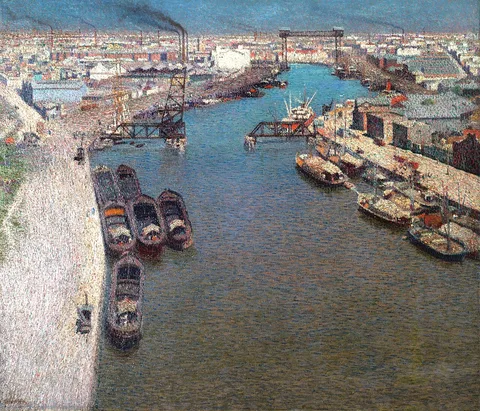 Pío Collivadino, The creek