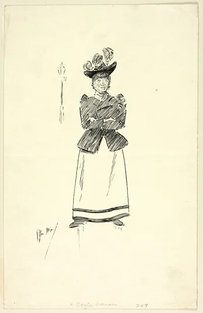 Phil May, A Coster Woman