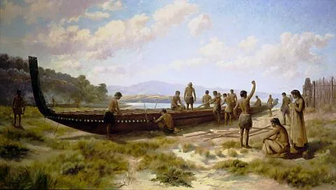 Walter Wright, The Canoe Builders