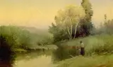 Walter Wright, A Quiet stream, Hangitiki