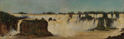 Augusto Ballerini, La cascada del Iguazú