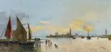 Antonio Reyna Manescau, View of Venice