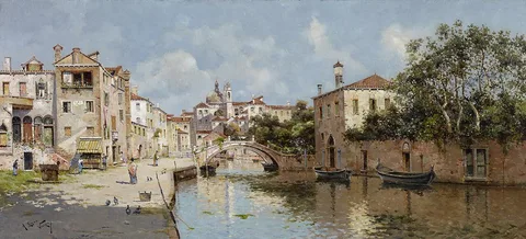 Antonio Reyna Manescau, Venetian Canal
