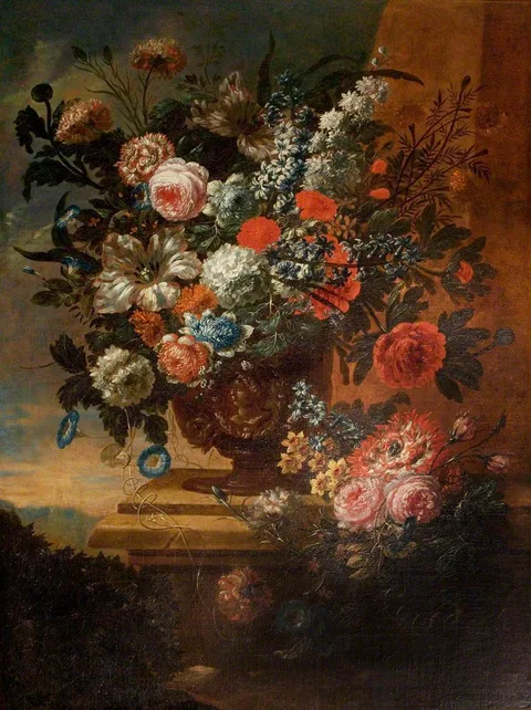 Jan Baptist Bosschaert, Still Life of Flowers in an Urn