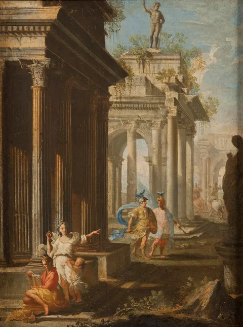 Alberto Carlieri, Classical Buildings with Columns