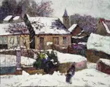 Victor Charreton, Wet Snow, Auvergne