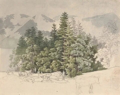 Friedrich Salathé, Alpine Landscape