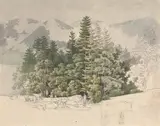 Friedrich Salathé, Alpine Landscape