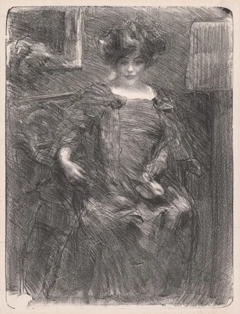 Albert de Belleroche, Untitled (Woman)