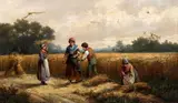 Hendrik Pieter Koekkoek, Bringing in the harvest