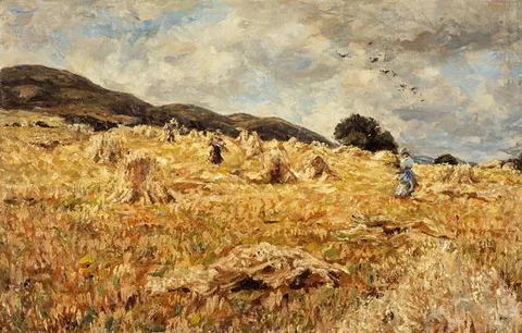 James Charles, A Cornfield near Wooler