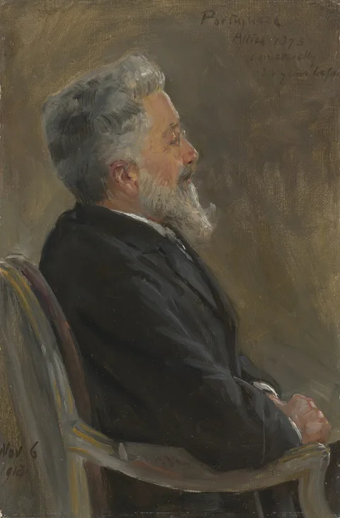 Herbert Arnould Olivier, António Maria de Bettencourt Rodrigues (1854–1933), Portugese Ambassador (preparatory study for 'Terms of Armistice, 3rd and 4th November 1918')
