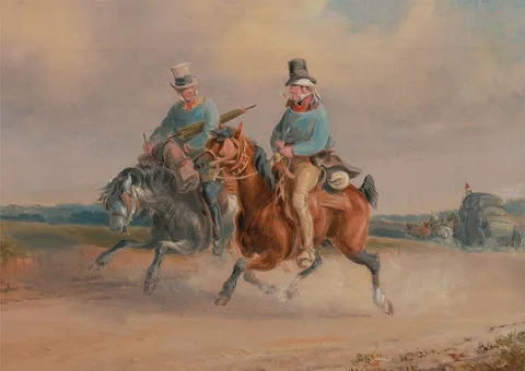 Charles Cooper Henderson, A Scene on the Road in France