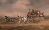 Charles Cooper Henderson, Mail Coaches on the Road: the Louth-London Royal Mail progressing at Speed
