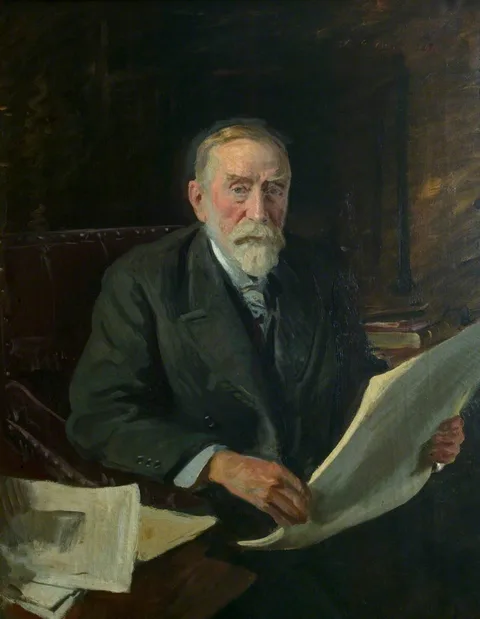 Reginald Grenville Eves, Sir Thomas Cope (1840–1924), Bt, DL, Chairman of Leicestershire County Council (1908–1922)