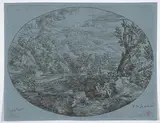 Felix Meyer, Landscape with Three Figures