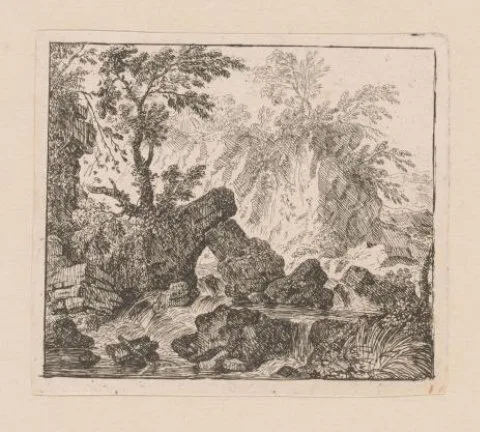 Felix Meyer, Cascade met gebroken rots