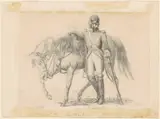 William Ranney, Dragoon with His Charger