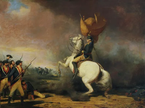 William Ranney, Washington Rallying the Americans at the Battle of Princeton