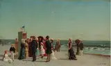 Samuel S. Carr, Punch and Judy Show at the Beach