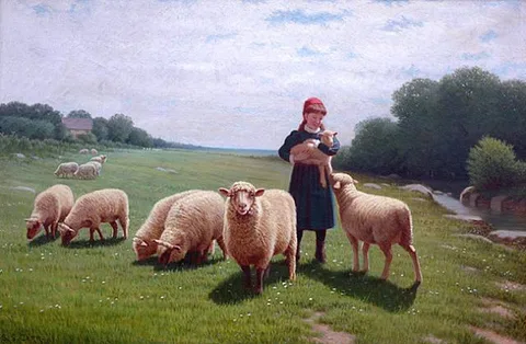 Samuel S. Carr, Holding the lamb