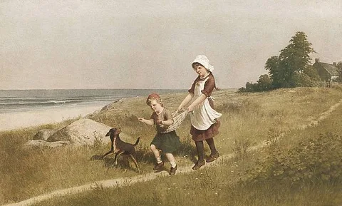 Samuel S. Carr, Frolic Along a Country Path