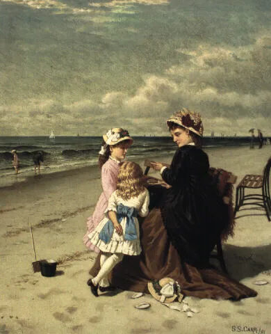 Samuel S. Carr, At the seashore