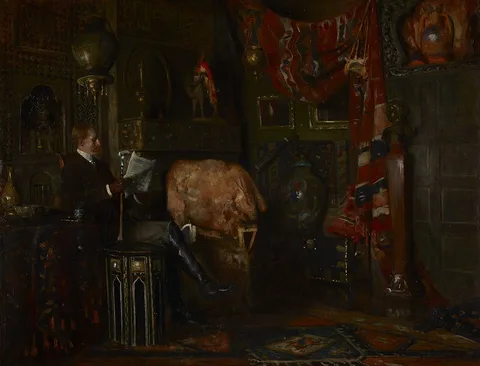 Douglas Volk, Portrait of John Scott Bradstreet