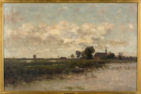 Victor Bauffe, Church at Noorden