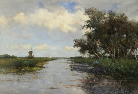 Victor Bauffe, By the Willows