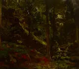 Adolf Dressler, Stream in the Woods