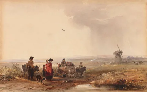 George Bryant Campion, Gypsy Camp, Holland
