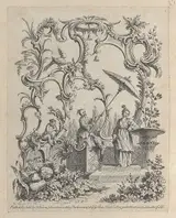 François Vivares, Ornaments Chinois (Bound Collection of Chinoiserie Panels)