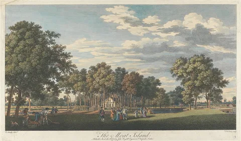 François Vivares, The Moat Island