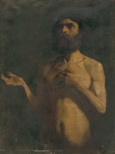 Géza Kukán, Study of Nude of Old Man