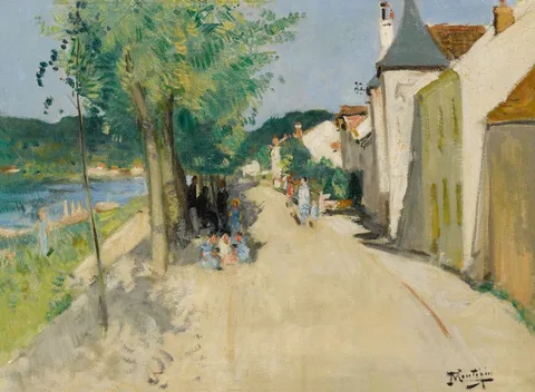 Pierre Eugène Montézin, Quai in Saint-Mammes