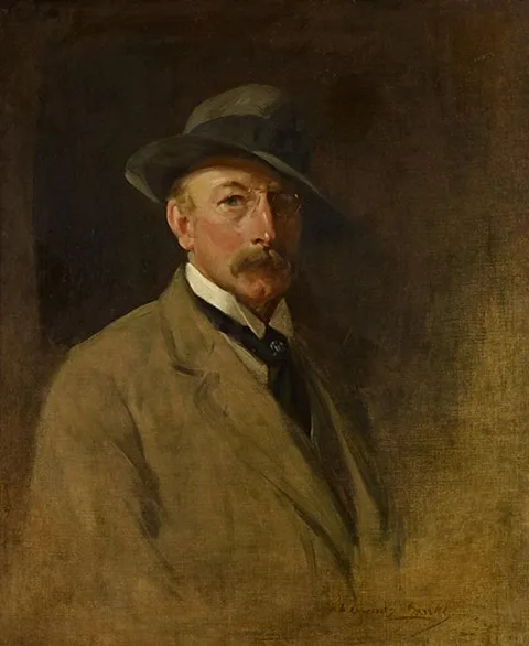 William Somerville Shanks, William Somerville Shanks, 1864 - 1951. Artist (Self-portrait)