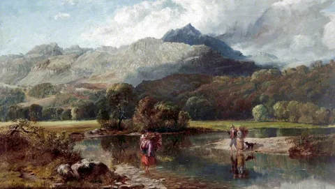 John Mogford, The Ford near Pont Aberglaslyn