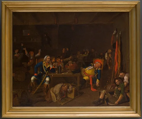 Albertus Del Orient Browere, Capture of Fort Casimir from the Dutch