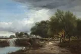 Arthur Gilbert, A River Landscape