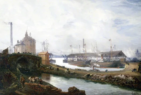 Claude Thomas Stanfield Moore, Pomona Docks