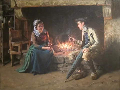 Henry Mosler, The Chimney Corner