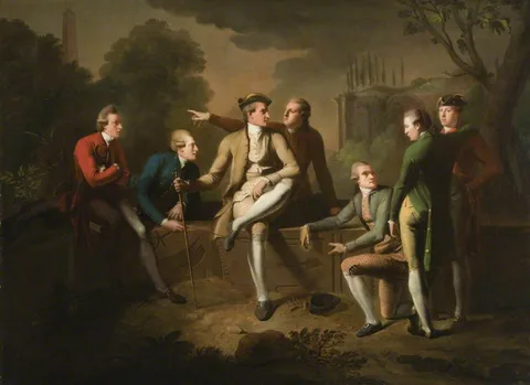 John Brown, The Ham House Roman Conversation Piece
