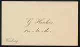 Gerke Henkes, Visitekaartje aan Philip Zilcken