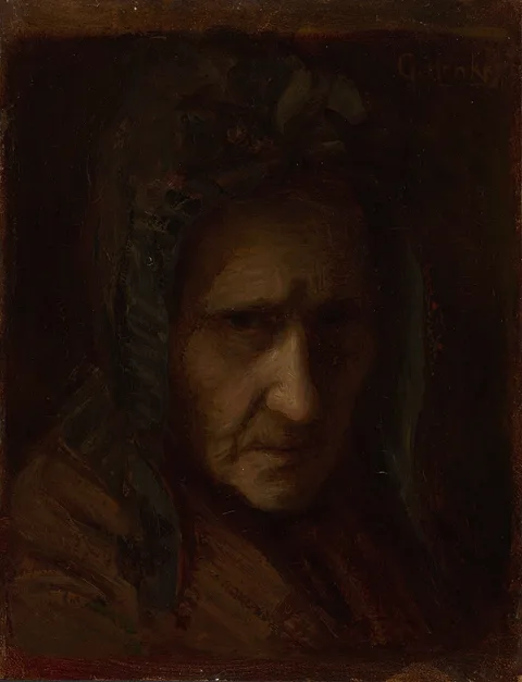 Gerke Henkes, Study of an old woman