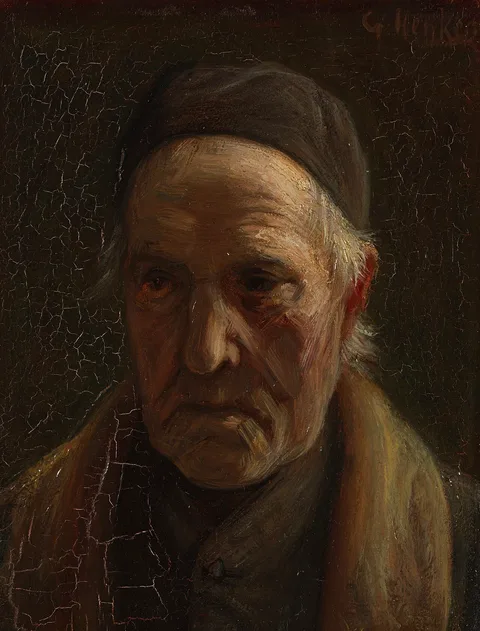 Gerke Henkes, Study of an old man