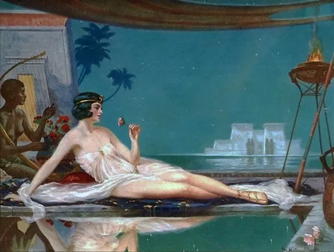 Henry Hintermeister, Queen of the Temple of Isis in the Land Where the Lotus Blooms