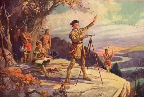 Henry Hintermeister, George Washington, surveyor
