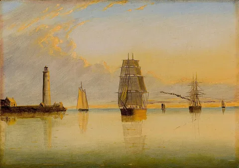 Clement Drew, Morning off Boston Light