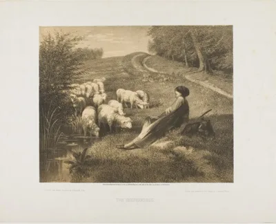 Joseph Foxcroft Cole, The Shepherdess